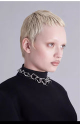 KVK VENOM series of spider web necklaces