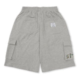 カモフラージュSTGMワイドカーゴバルミューダパンツ メランジ