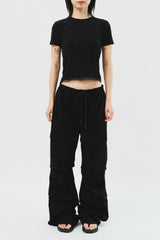  Lena Multi Cargo Flare Pants (2color)