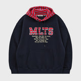 MLTSストライプフーディ