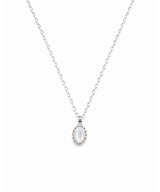 OVAL MINI NECKLACEㅣSILVER