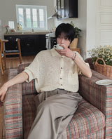 Summer Rujan Crochet Knit Cardigan