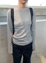 シセル ラウンド ロングスリーブ Tシャツ