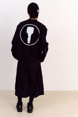 Circle Key's Waffle Long Sleeve (Black)