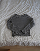 Striped U-neck Inner T-shirt