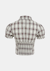 Rusty Check Puff Shirt