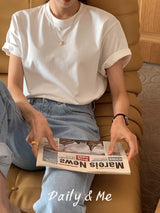 ベーシックコットンラウンドTシャツ(3color)