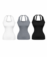Roa Slim Halter Sleeveless (3color)