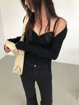 [ORIGINAL] Bella Shirring Sleeveless