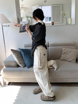DOUBLE POCKET BALLOON PANTS