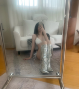 Mermaid フリルビキニセット (white)