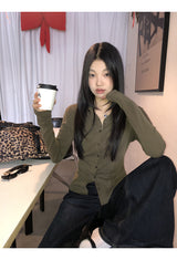Trend Belt Wide Bootcut Denim Pants