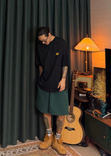 [ virstyle original ] INKKI Mesh Nylon Wide-Leg Shorts 