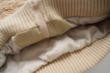 Muffin Curl Fleece High Neck Jumper 233667777