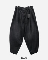 Mob Pintuck denim pants 2C