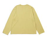 CAT GIRL & FLOWER LONG SLEEVE - LIGHT GREEN