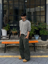 セバーピグメントリベットランジェリーTシャツ (3 Colors)