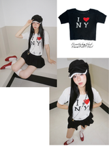 アイラブヴィンテージ半袖ニット Tシャツ