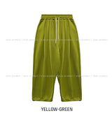 Plain two-pin tuck balloon training pants
