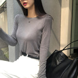 [BELLIDE MADE] フィンガーホールロゴラウンドTシャツ