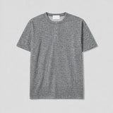 LMN スタンダードVネックヘンリーネック半袖Tシャツ (6 colors)