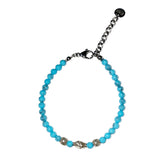 karen silver turquoise bracelet (2color)