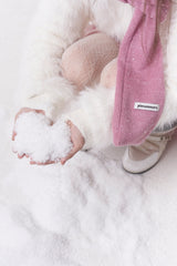 Mini ribbon muffler_pink
