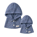 Family Sprinkle Boucle Balaclava Set (Blue)