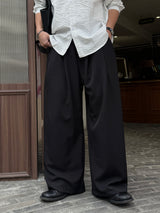 Field balloon two-tuck slacks