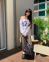 Meryl Dot Big Cross Shoulder Bag