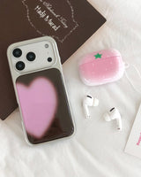 ドットピンクストロベリーAIRPODSケース