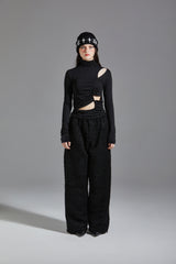 TERRY WOOL PANTS