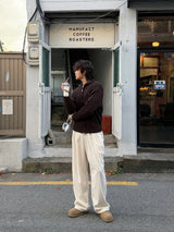 LMN Tember banding corduroy wide pants (3 colors)