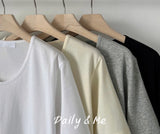 Basic Cotton Plain (6colors)