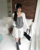 Aino Ribbed Slim Cardigan
