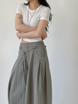 Tencel Round Short Sleeve T-shirt