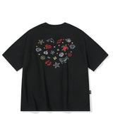 Ocean Love Crop Short Sleeve Tee