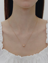 26SS★ アイスクッションシルバーネックレス