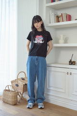 26SS★ チェリーベスティクロップ半袖Tシャツ