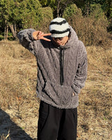 Moko Wool Hoodie (Black)