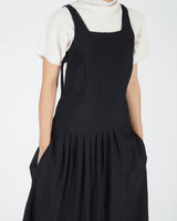 Roof tile Dress - Black