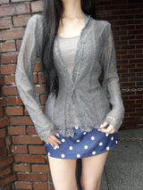 vintage lace cardigan