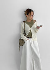[MADE] Hesher Linen Bolero Knit Long Ver.