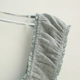 Arden Button Lace Rib Top