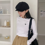 ステッチロゴソフトロングスリーブTシャツ