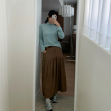 Lovmi Wave Half-Turtleneck T-Shirt 