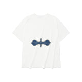ファジーハーフTシャツ / Off White