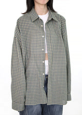 (UNISEX)Smart Check Shirt(3colors)