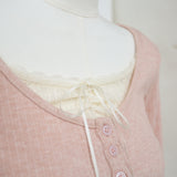 Rosie Blush Frill Tee 232841706