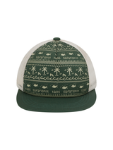 S CLEF BANDANA MESH CAP (GREEN)